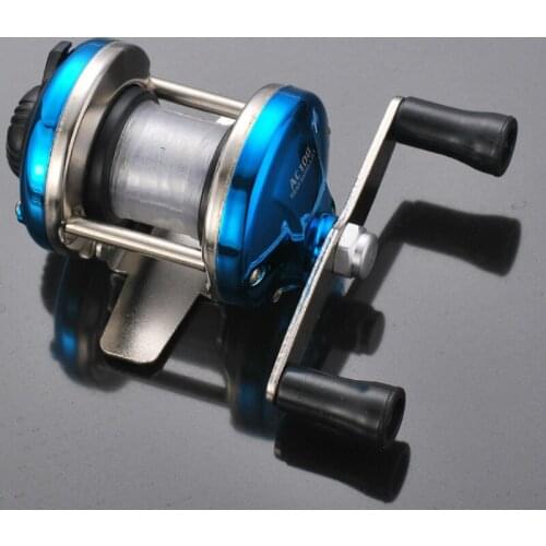With Fishing Line Mini Ice Fishing Wheel / Drum Wheel / TB Small Drum / Fishing Gear Wheel Spinning Reel