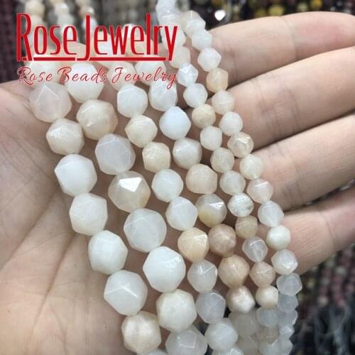 Wholesale Natural Stone Beads Faceted Pink Aventurine Loose Spacer Beads 15'' Strand 6 8 10 12mm For Jewelry Making DIY Bracelet
