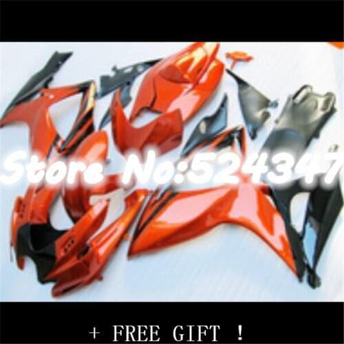 Fei-Orange full Fairing for A GSXR600 750 GSXR600 GSXR750 GSX-R600 750 K6 06 07 2006 2007 body