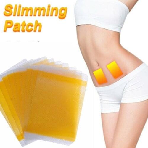 50pcs Slimming Patch Navel Slim Stickers Weight Loss Burning Fat Efficacy Chinese Herbal Medical Plaster