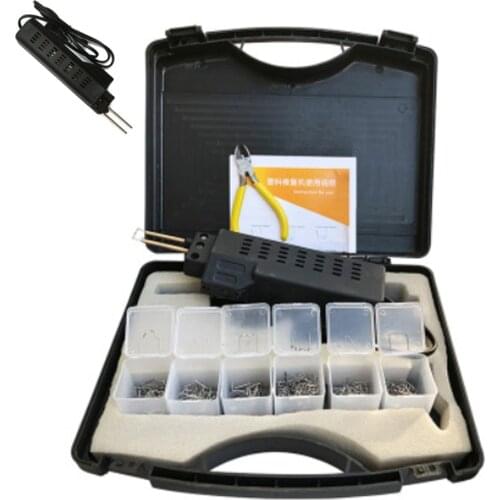 Professional Hot Stapler Plastic Repair System Welding Gun Bumper Fairing Auto Body Tool Plastic Welder Staple Soldering Iron