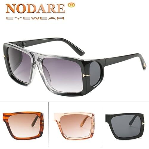 NODARE Brand Polarized Tom Sunglasses Men Oversized Fashion Drive Sun Glasses For Mirror Driving UV400 Eyewear Accessories