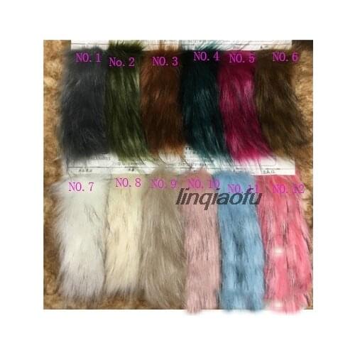 High-grade imitation raccoon fur Imitation fur fur collar plush fabric Imitation mouse hair collar hair