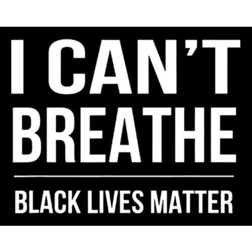 I CAN'T BREATHE Iron-on Transfers Patches For Clothing Vinyl Thermo Stickers Applique Diy Thermotransfer Stripes On Clothes Set