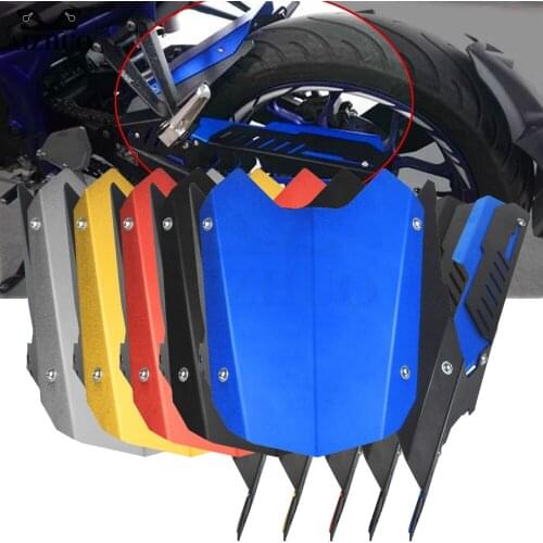 YZF Motorcycle CNC Rear Extend Fender Mudguard Chain Guard Cover FOR YAMAHA YZFR3 YZFR25 YZF-R25 YZF-R3 2015 2016 207 2018 2019
