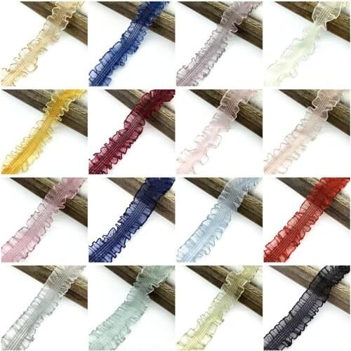 1 yard 30mm Elastic Hair Band Ribbon Lace Sewing Trim Handmade Ribbon DIY #RoLi