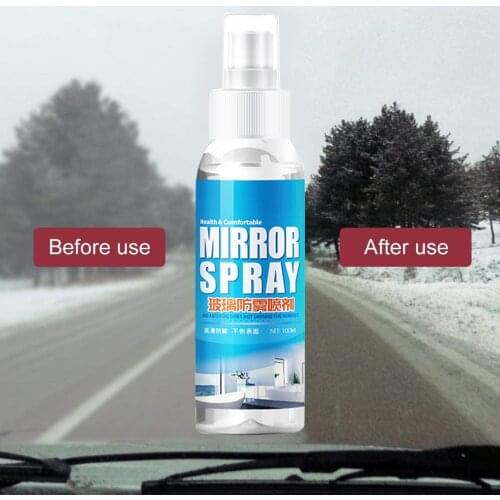100ml Anti Fog Spray Glass Agent Long Lasting Window Liquid Anti-Fog For Windshield Bathroom LCD Mobile Phone Screen Glasses
