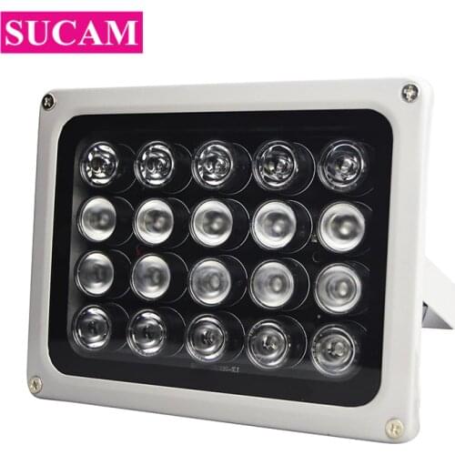 20 Pieces IR Illuminatoring CCTV Fill Light IP66 Waterproof AC 220V Infrared Night Vision Leds Light for CCTV Camera
