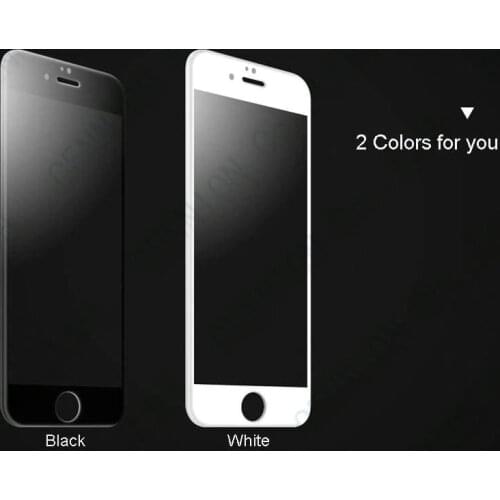 2017 New 3D Curved Full Cover Tempered Glass Screen Protector Film For iPhone 7 Plus 7 6 6S Plus no retail package 50pcs/lot