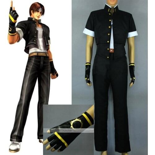 Anime KOF The King of Fighters Kyo Kusanagi Cosplay Costume Custom-made