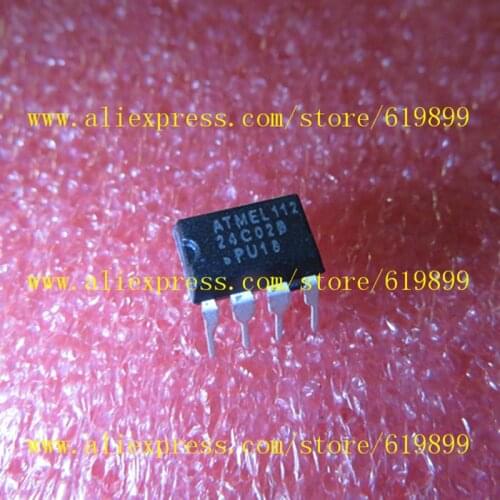 AT24C02B-10PU-1.8 AT24C02B-10PU AT24C02B 24C02B DIP8 Free Shipping