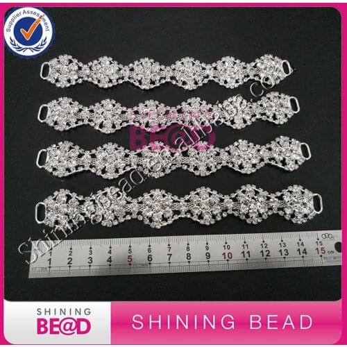 FREE SHIPPING! Fashion Crystal Rhinestone Bikini Connector For Women Sliver Metal Buckles Bikini Embelishment Garm,50PCS/Lot