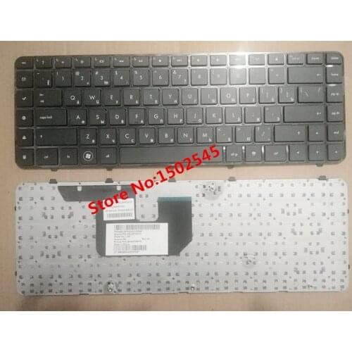 Free Shipping New Original Laptop Keyboard for HP Pavilion DV6-3000 3029TX 3028TX 3049TX RU Keyboard with Frame 594597-251