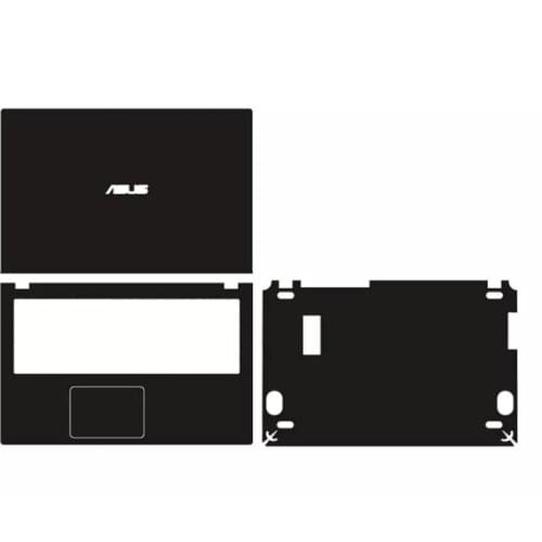 Laptop Carbon fiber Vinyl Skin Sticker Cover For New ASUS D509 D509D D509DA 15.6"