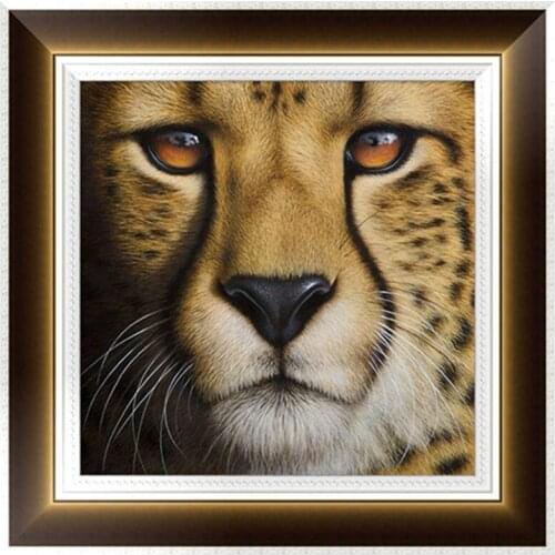 DIY 5D Full Square Diamonds Embroidery Animal Lion full Round Diamond Painting Cross Stitch Kits Diamond Mosaic Home decor