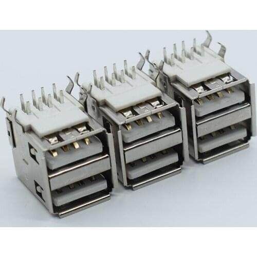 USB - A mother type A double USB - A mother interface USB socket USB bridge mother double mother