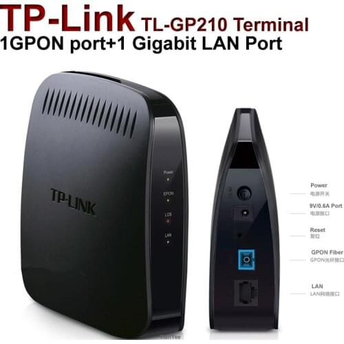 Brand New TPlink TL-GP210 GPON GE optical ONU fiber optic Gigabit GPON terminal Telecom mobile PON modem ONU Router black