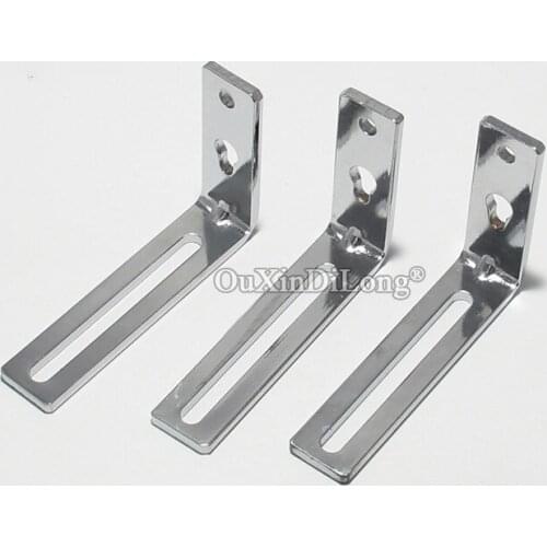 HOT 20PCS Metal 90° Right Angle Corner Braces Board Frame Shelf Support Fastener Brackets Furniture Reinforced Connectors