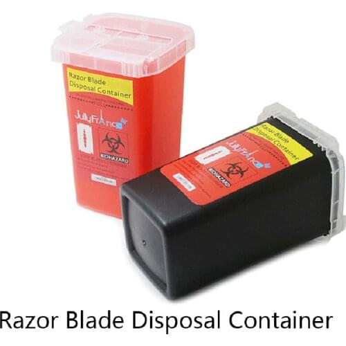 Waste Sharp Object Collection Processing Container Box Eyebrow Trimmer Glass Fragment Injection Syringe Garbage Blade Storagebox