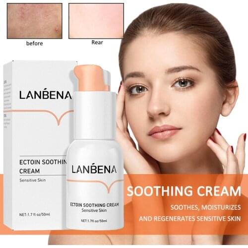 LANBENA Ectoin Smoothing Cream Moisturizing Collenage Cream Repair Acne Treatment Anti Wrinkle Remove Fine Lines Skin Care TSLM2