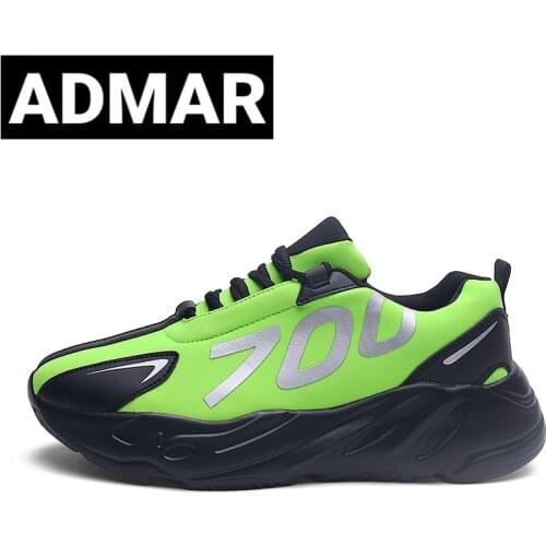 ADMAR Clunky Sneakers Men Casual Shoes Ins Fashion Men Running Jogging Shoes Walking Breathable Male Footwear Zapatillas Hombre