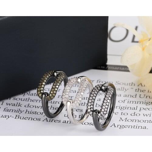 New Simple Rings For Women Fashion Jewelry Anillo Finger Ring For Girls Bagues Aesthetic Accessories Valentines Day Zk40