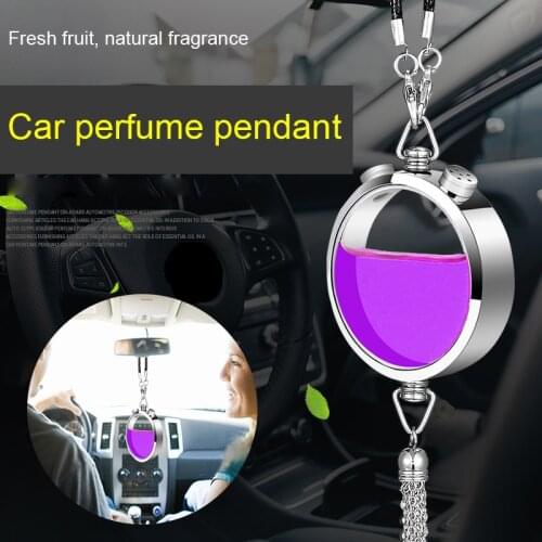 Car Air Freshener Perfume Bottle Diffuser DIY Kit Car Interior Decor NJ88