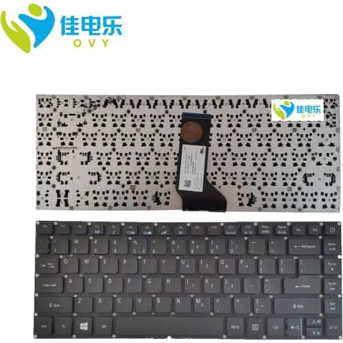 OVY US laptop keyboard for Acer E5 422 p/n:0kn1-091ui13 NSK-RD3SU