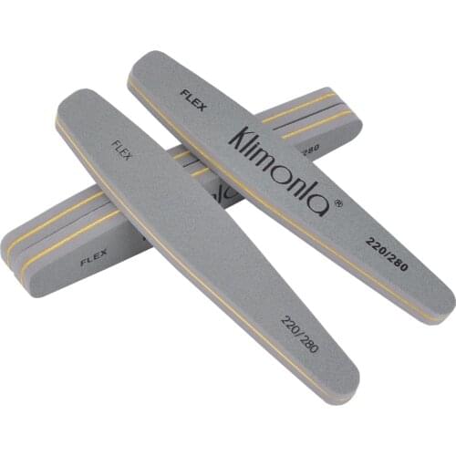 3Pcs/10Pcs Double-side Sponge Nail File 220/280 Grit Sandpaper Gel Polishing Acrylic Nail Art Manicure Diamond Design Tool Files