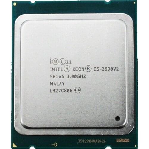 Intel Xeon E5 2690 V2 Processor 3.0GHz 25M Cache LGA 2011 SR1A5 server CPU