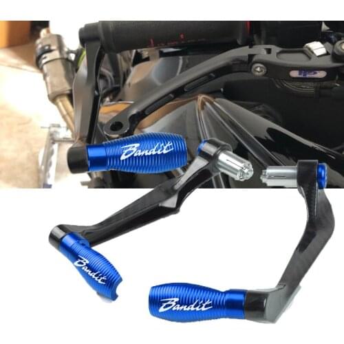7/8" 22mm Aluminum Durable Motorcycle Lever Guard Motorbike Handlebar Brake Clutch Lever Protector FOR SUZUKI BANDIT