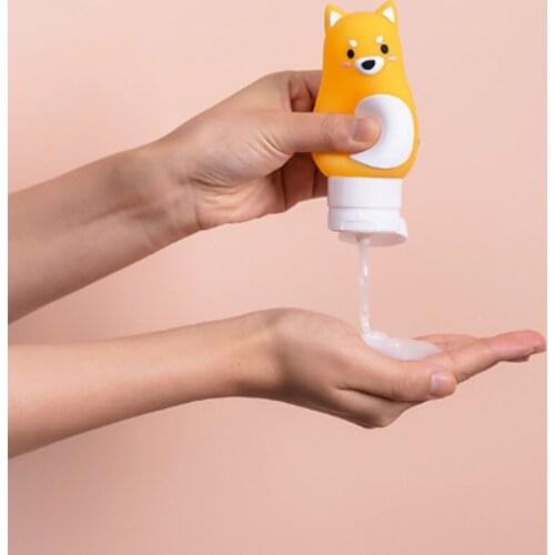 Self-designed cartoon travel bottling shampoo shower gel lotion bottle business trip cosmetic storage bottle