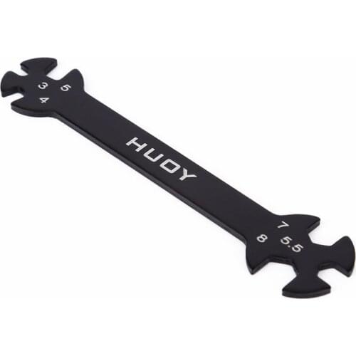 6in1 M3 M4 M5 M5.5 M7 M8 Open-end Wrench for RC Drone FPV Racing Freestyle Airplane Fixed-wing RC Car Vehicles Tool