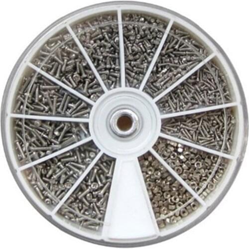 Universal Assortment Tiny Watch Eyeglass Glasses Spectacles Screws Nut Repair Tool