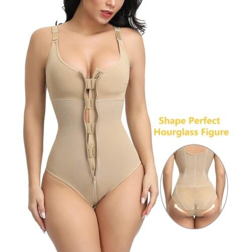 Slimming Underwear Bodysuit Body Shaper Women Waist Trainer Shapewear Postpartum Recovery Butt Lifter Panties Burn Fat