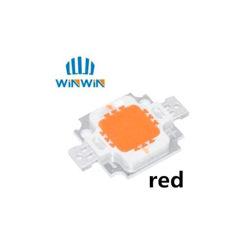 1pcs 10W LED chip Integrated High power 10w LED Beads 10W Red Led chip 270-350lm 10W led Chips