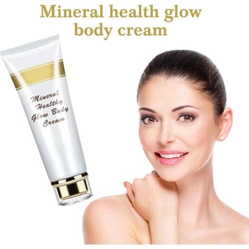 180g Mineral Healthy Glow Body Cream Whitening Cream Volcanic Mud Mask Fast Skin Deep Clean Skin Moisturizing Exfoliating Cream