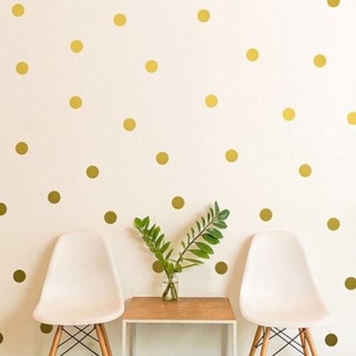 54pc Dot Wall Sticker For Kids Rooms Decoration Children Baby Nursery Wall Decals Colorful Dot Art Stickers Home Decor Wallpaper