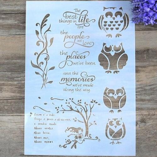 A4 A3 A2 Size DIY Craft Mandala Stencils for Painting on Wood,Fabric,Walls Art Scrapbooking Stamping Album Embossing Paper Cards