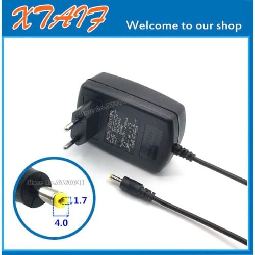 DC 12V2A 12v 2000mA 4.0mm*1.7mm power adapter ac 100-240V power supply black Plug in EU/UK plug Charger for dvd 12V 2A