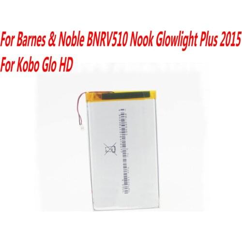 High Quality 3.7V 1500mAh PR-285083 battery For Barnes & Noble BNRV510 Nook Glowlight Plus 2015 For Kobo Glo HD tolino