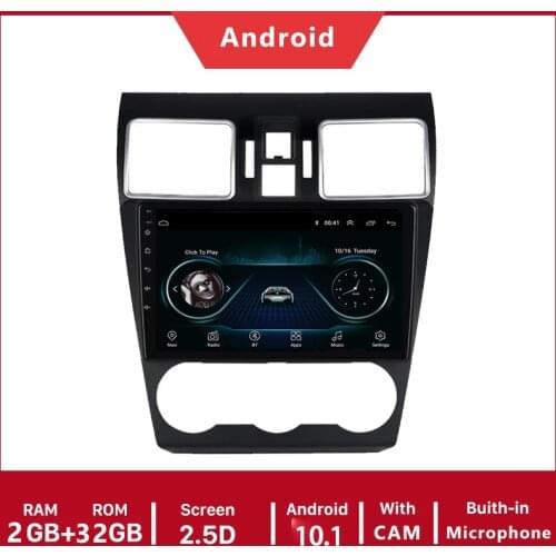 JOYINCAR Android 9.1 Car GPS Multimedia Player Radio for 2013 2014 2015 Subaru Forester Stere 9 Inch GPS Navigation Wifi DVR US