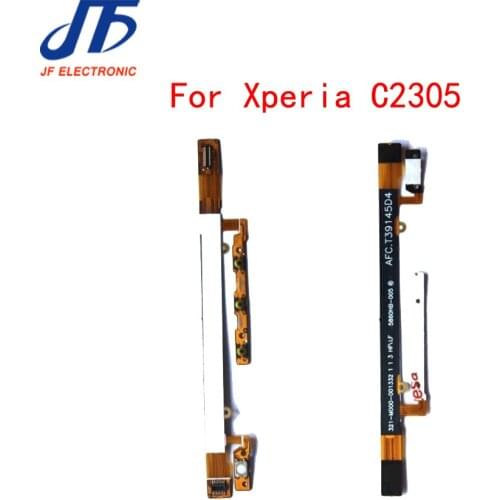 For Sony Xperia C S39H S39C C2304 C2305 Power on off button Flex cable Volume up down button camera switch Flex 10pcs/lot