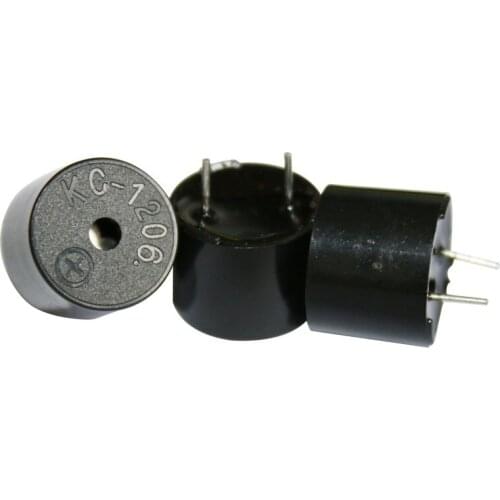 Kc-1206, passive, 12*9.5mm, in-line, 2KHz, 4kHz, square wave drive, 42ohm, buzzer