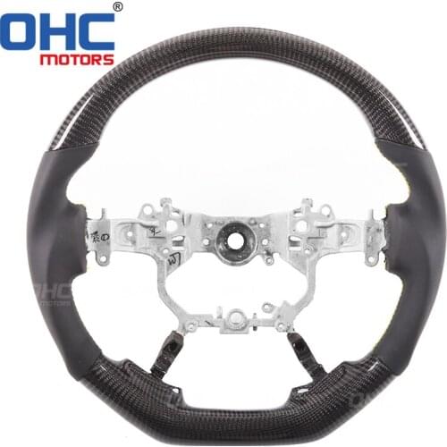 Carbon Fiber Steering Wheel for Toyota Land Cruiser / Land Cruiser Prado / Crown / Alphard 2016-2019