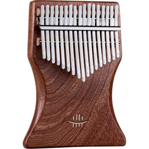 HLURU Kalimba 17 Keys Cup Type Thumb Piano Portable Musical Instrument Made of Quality Rosewood for Beginner Child Adult
