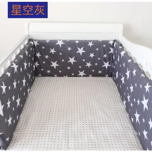 1pcs Baby Cot Bedding Set Newborn kit berço 180cm Length 30cm height Half Around Baby Crib Decor Protector