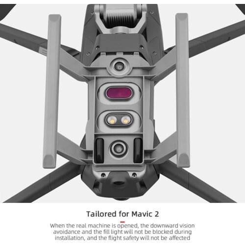 Landing Gear Kits for DJI Mavic Mini 2 Drone Height Extender Long Leg Foot Protector Stand Gimbal Guard Foldable Accessories