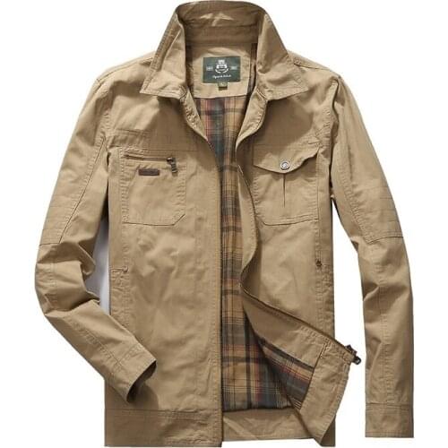 Military Jacket Men Spring thin Cotton Windbreaker Mens Bomber Jackets Cargo Flight Jacket Male Clothes men clothing outfit 3XL