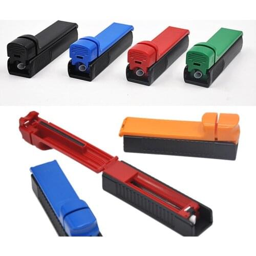 Metal & Plastic Rolling Injector Single Tube Tobacco Roller Cigarette Maker Rolling Injector Cigarette Rolling Pape Machine Hot